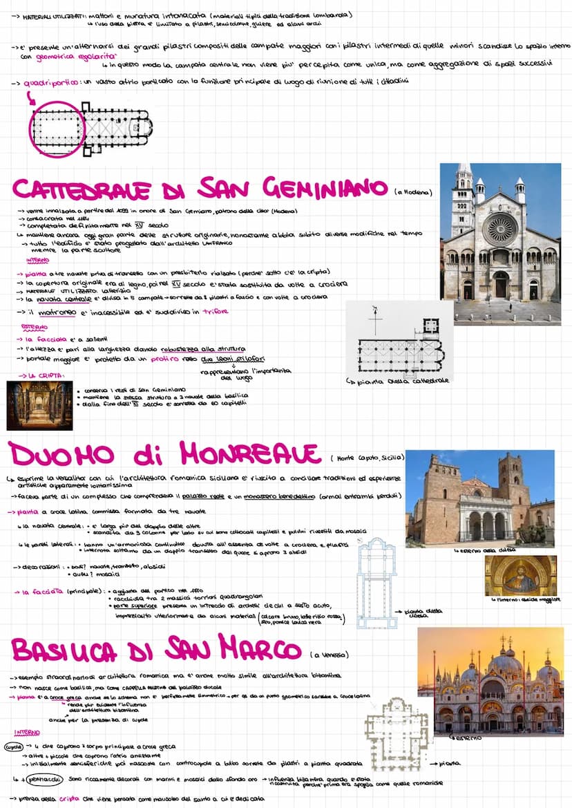 ARTE ARCHITETTURA ROMANICA
L'architettura romanica è lo stile del creare proprio dell'arte romanica, che si diffuse in
Europa nell'XI e XII 
