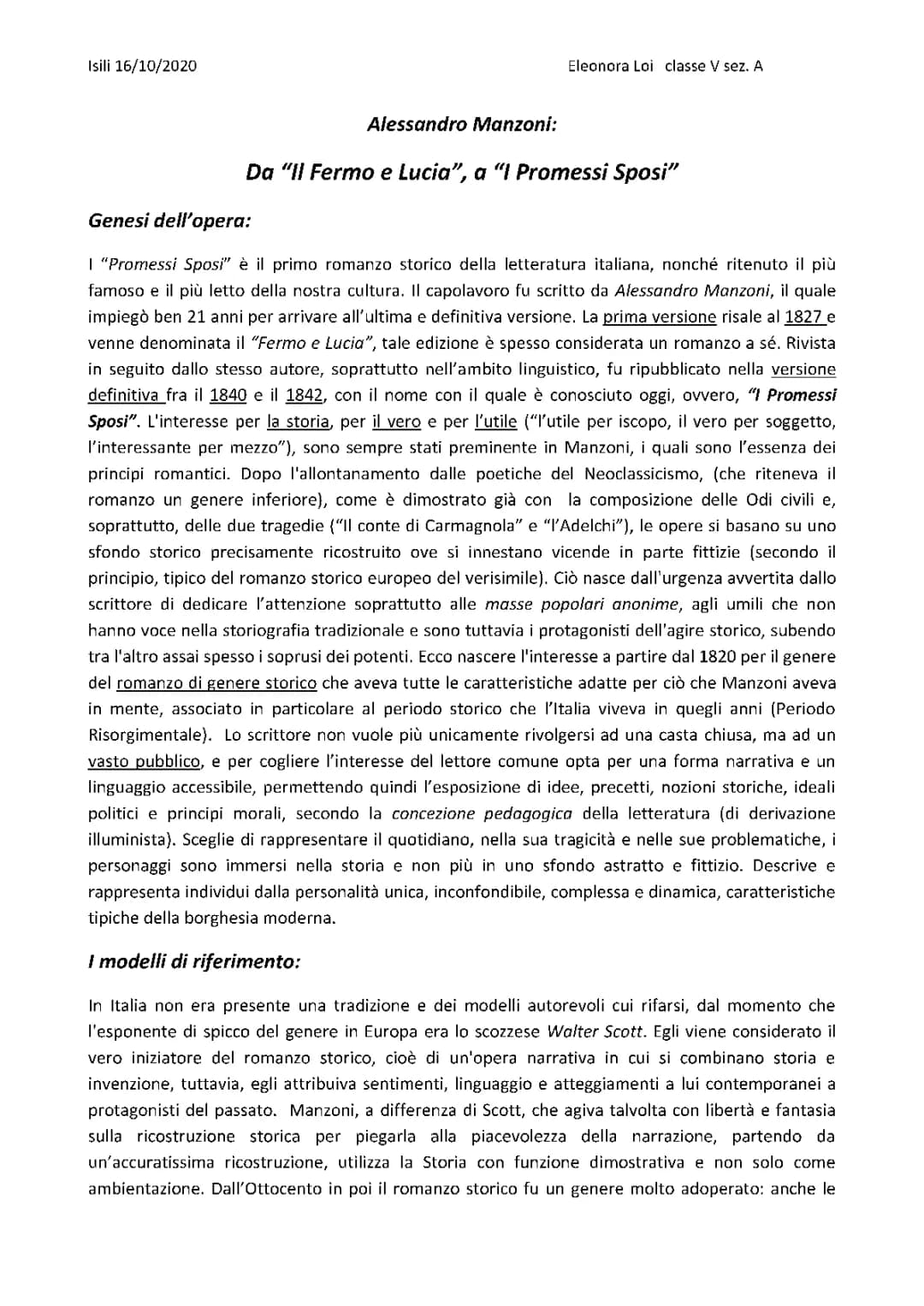 I Promessi Sposi: Riassunto Brevissimo e Completo con Trama e Mappe Concettuali PDF
