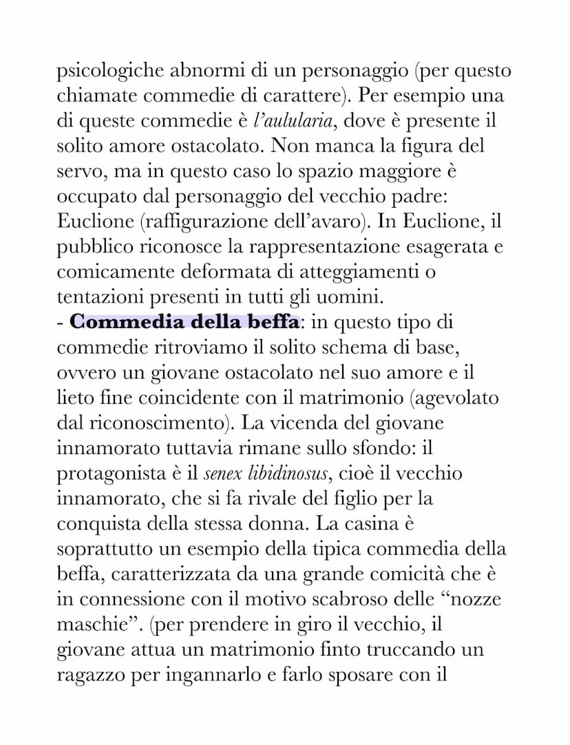 Plauto
La vita e i nomi del poeta
Plauto nacque qualche anno prima del 250 a.C. a
Sarsina (oggi in Romagna) e morì nel 184 a.C.
(periodo del