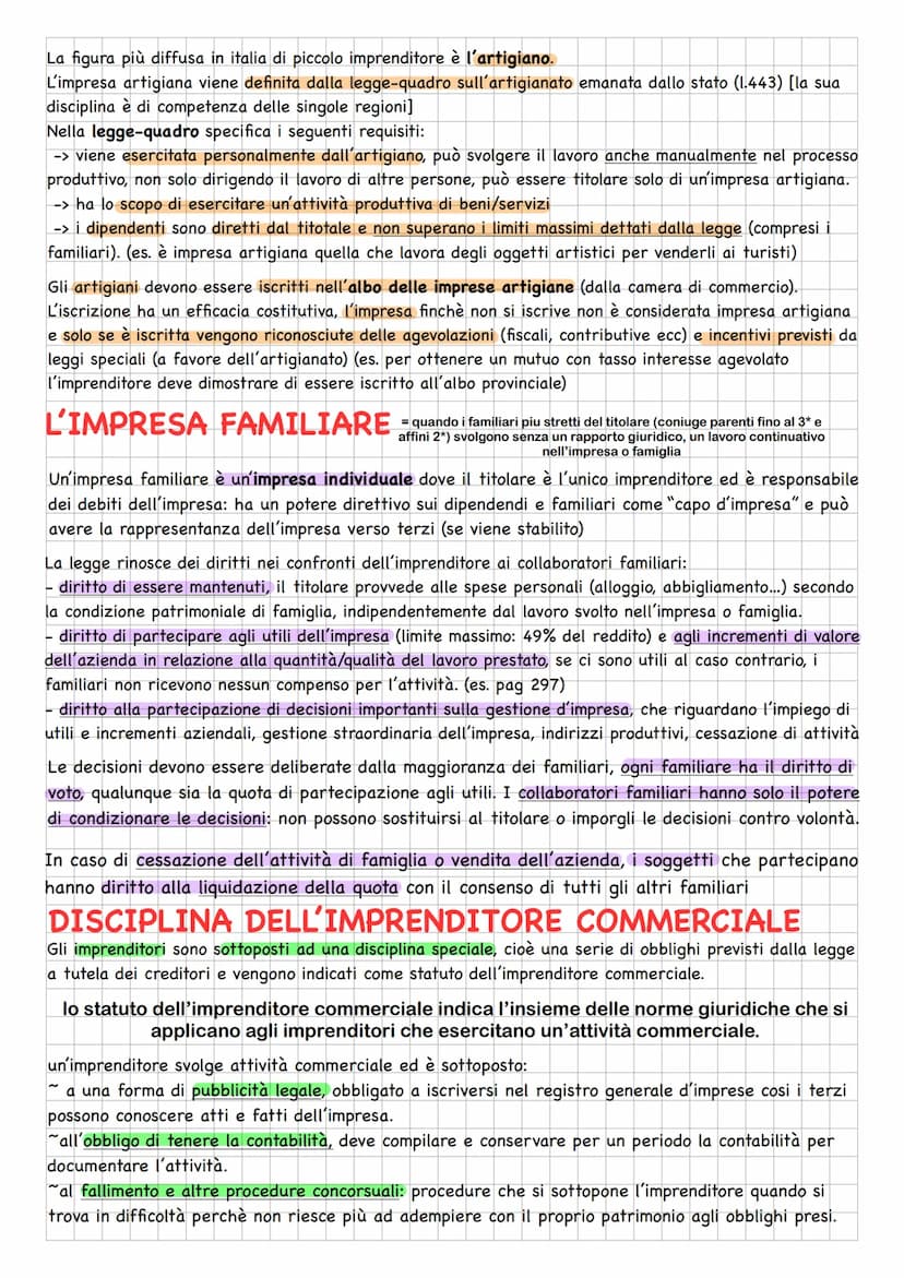 L'IMPRENDITORE
Impresa e fonti L'attivita d'impresa è disciplinata soprattutto dalla Costituzione italiana,
normative:
prevede una tutela d'