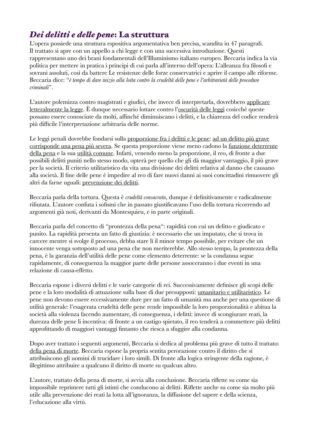 # LA VITA DI CESARE BECCARIA E IL SUO TRATTATO

## Cesare Beccaria

Cesare Beccaria nasce a Milano nel 1738 da una famiglia aristocratica. E
