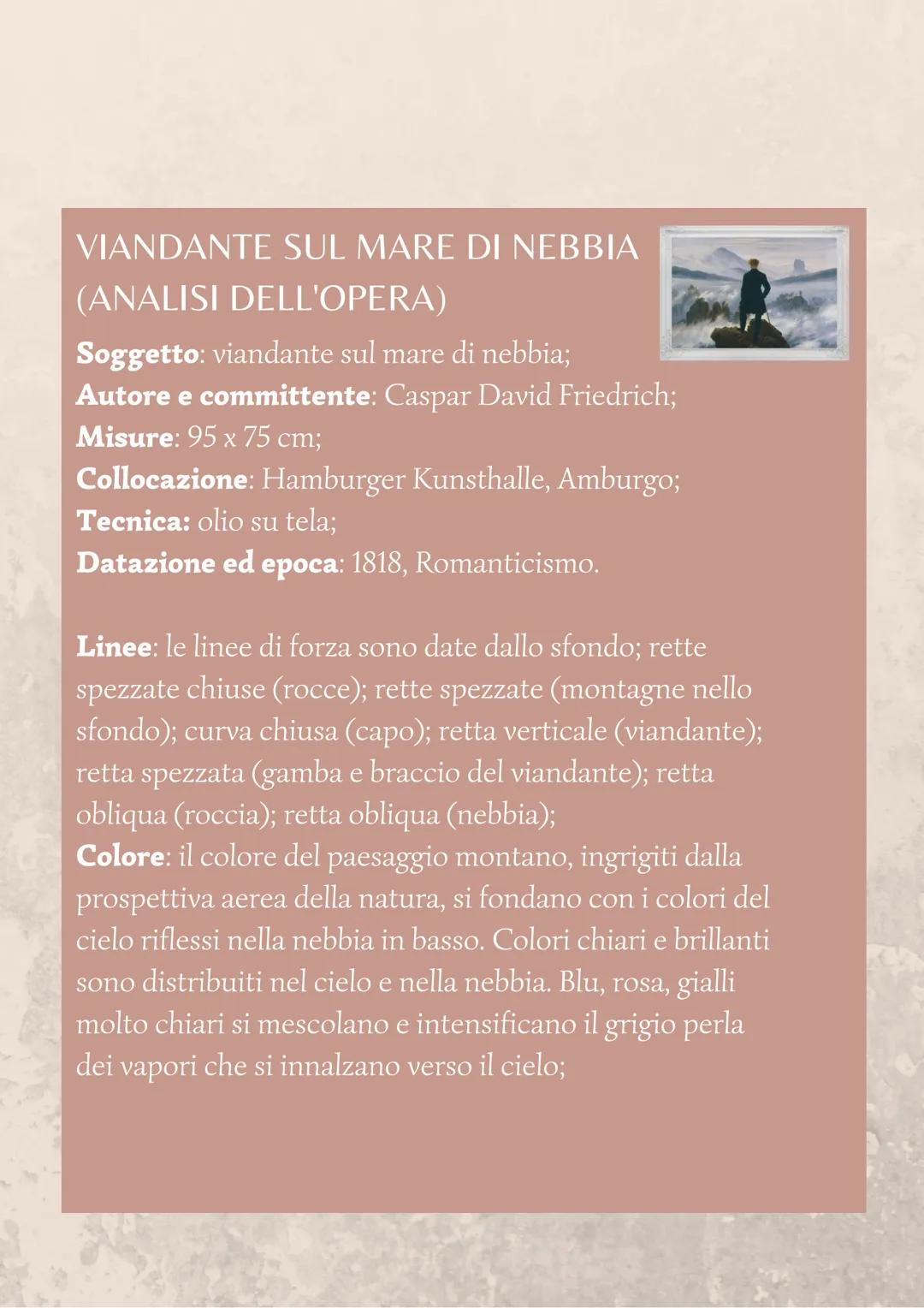 Romanticismo
DEFINIZIONE
Il termine "Romanticismo" viene ripreso dal filosofo
settecentesco Rousseau per definire le emozioni che
suscitavan