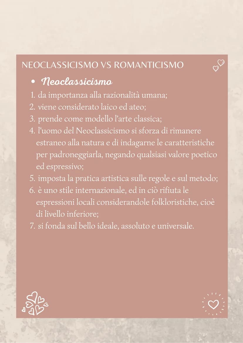 Romanticismo
DEFINIZIONE
Il termine "Romanticismo" viene ripreso dal filosofo
settecentesco Rousseau per definire le emozioni che
suscitavan