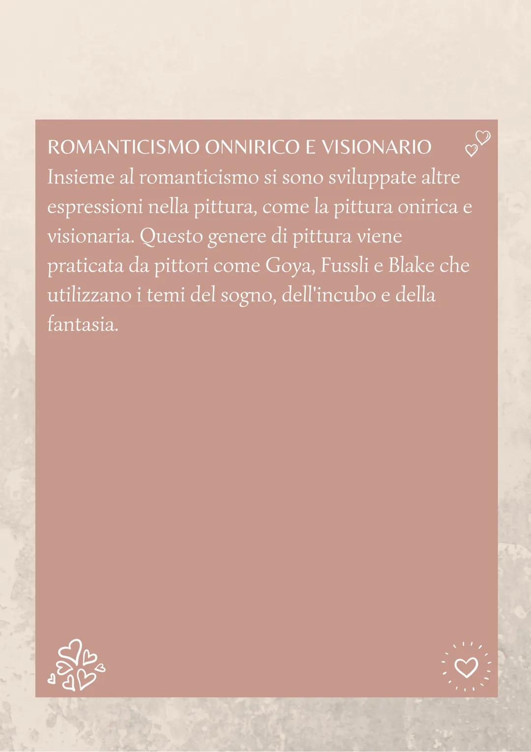 Romanticismo
DEFINIZIONE
Il termine "Romanticismo" viene ripreso dal filosofo
settecentesco Rousseau per definire le emozioni che
suscitavan