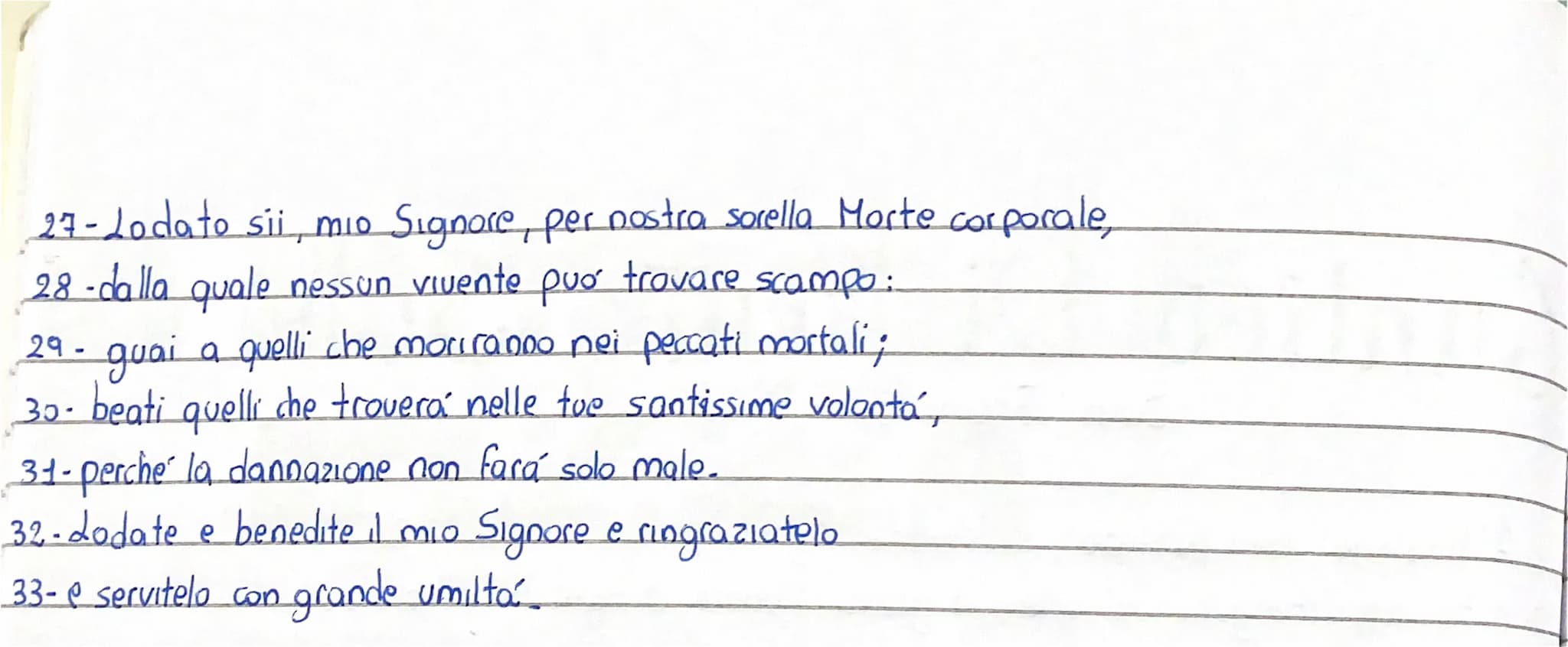 
<p>Il "Cantico di Frate Sole" è un testo scritto da San Francesco d'Assisi, una figura storica che ha avuto un impatto significativo sulla 