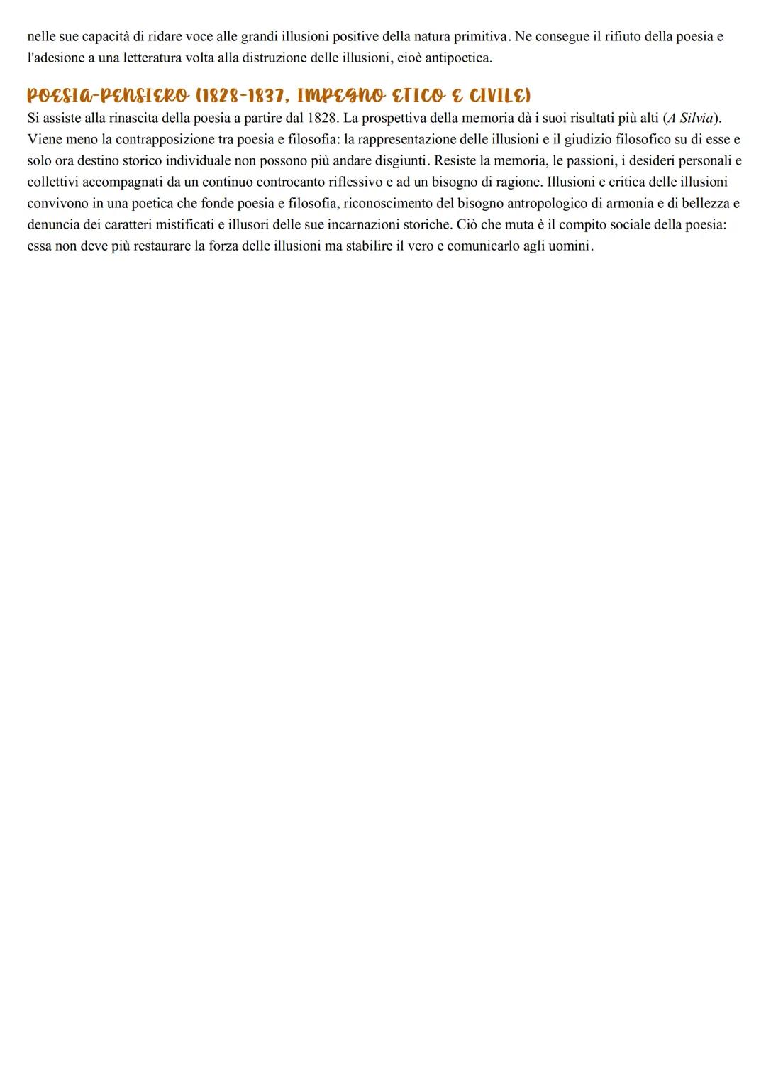 Hacomo LEOPARDI
INTRODUZIONE
Giacomo Leopardi nasce all'inizio dell'800, quando in Italia e in Europa c'è il Romanticismo. Il rapporto di Le