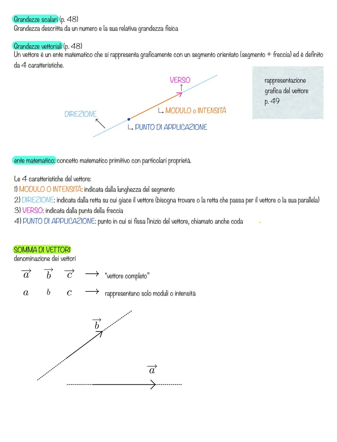 
<p>Una grandezza scalare è descritta da un numero, mentre una grandezza vettoriale è descritta da un numero e dalla sua relativa grandezza 