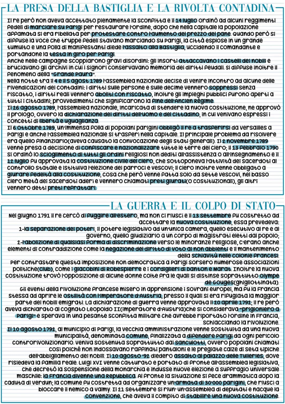 Rivoluzione Francese
FLA SOCIETA
Nel 1774 Luigi XVI divenne re di Francia, paese in piena espansione economica e con l'80% di
popolazione co