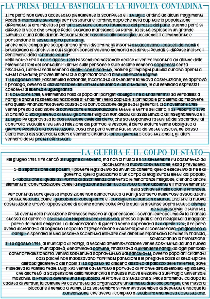 Rivoluzione Francese
FLA SOCIETA
Nel 1774 Luigi XVI divenne re di Francia, paese in piena espansione economica e con l'80% di
popolazione co