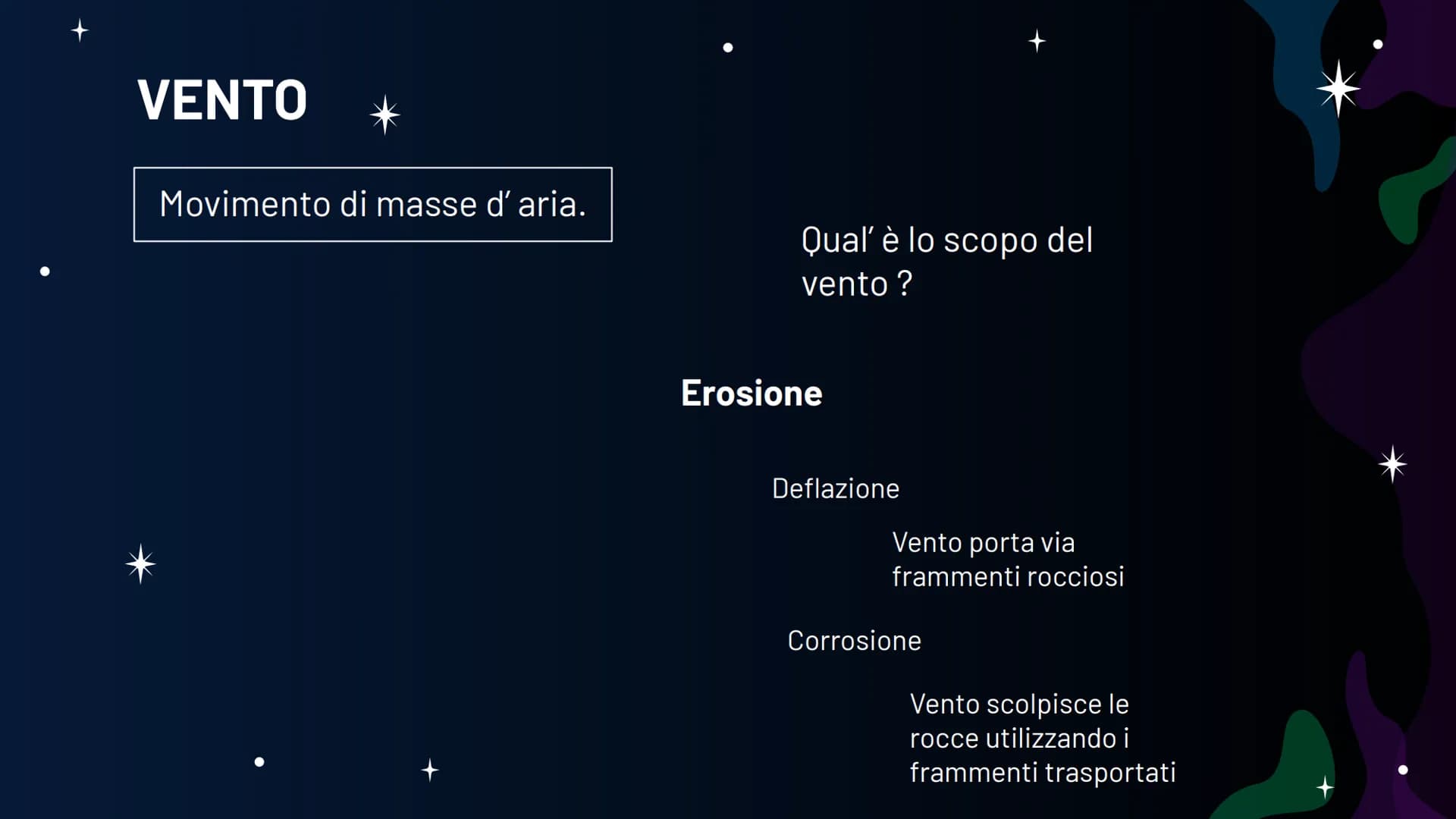 L'
ATMOSFERA Parleremo di:
1. Atmosfera
2. Previsioni del tempo
3. Perturbazioni atmosferiche
4. Vento
5. Nuvole
6. Pressione atmosferica
7.