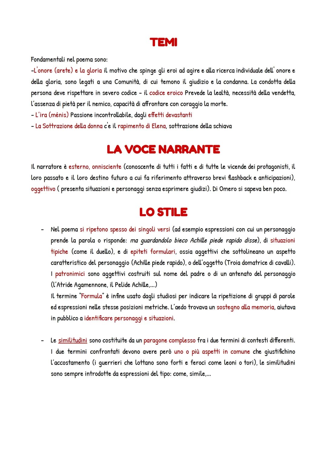 L'ILIADE
L'Iliade è un poema epico è stata composta da Omero tra l'8° e il 9° secolo a.C. in versi esametri, trae il
proprio titolo da ilio,