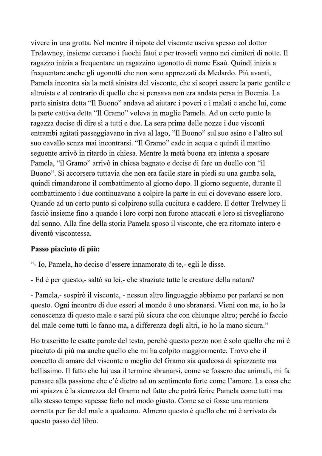 Scheda Libro - Ivone
Libro: Il Visconte Dimezzato
Autore: Italo Calvino
Anno di pubblicazione: 1952
Personaggi principali:
Il visconte Medar