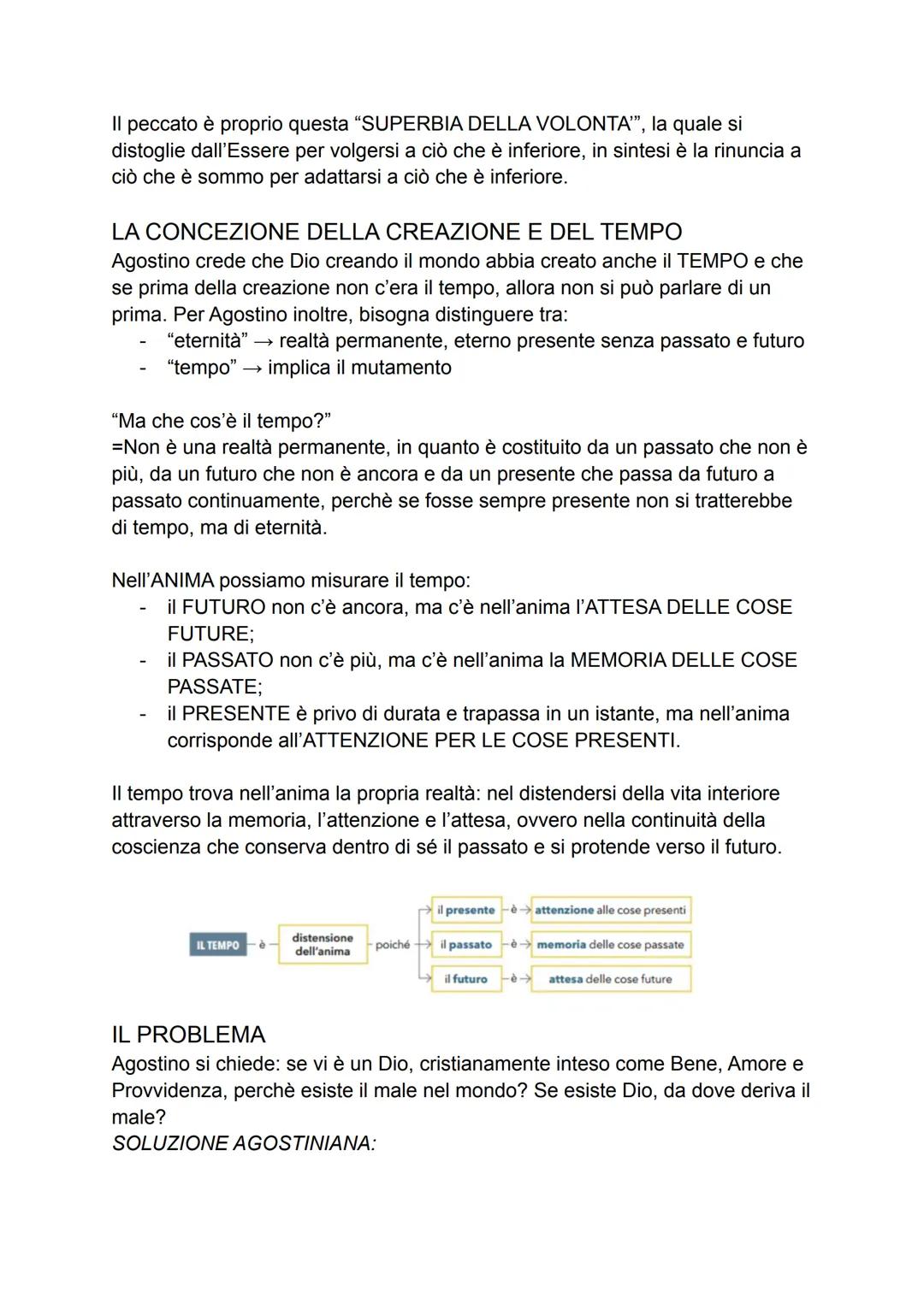 AGOSTINO
Racconta la sua vita in un testo intitolato: le Confessioni
è un lungo dialogo con Dio, un'autobiografia in cui
l'autore mette a nu