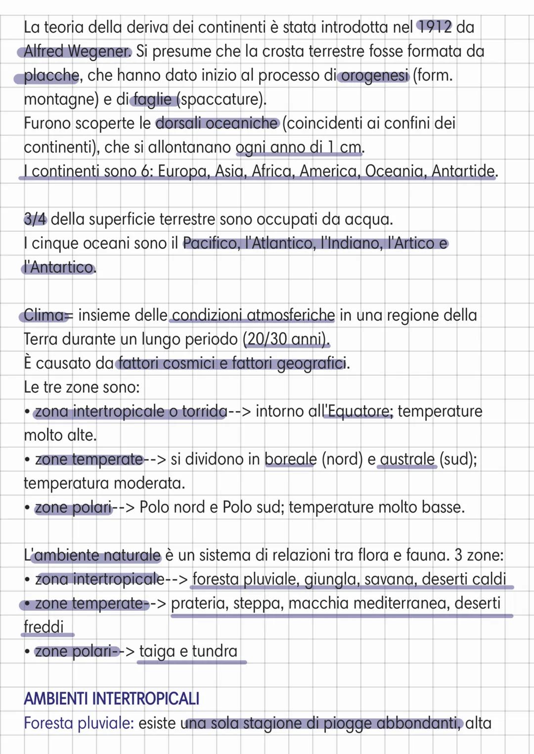 la Terra
L'universo si forma 15miliardi di anni fa in seguito al Big Bang.
Galassie (es: Via Lattea)= grandi raggruppamenti di stelle.
I cor
