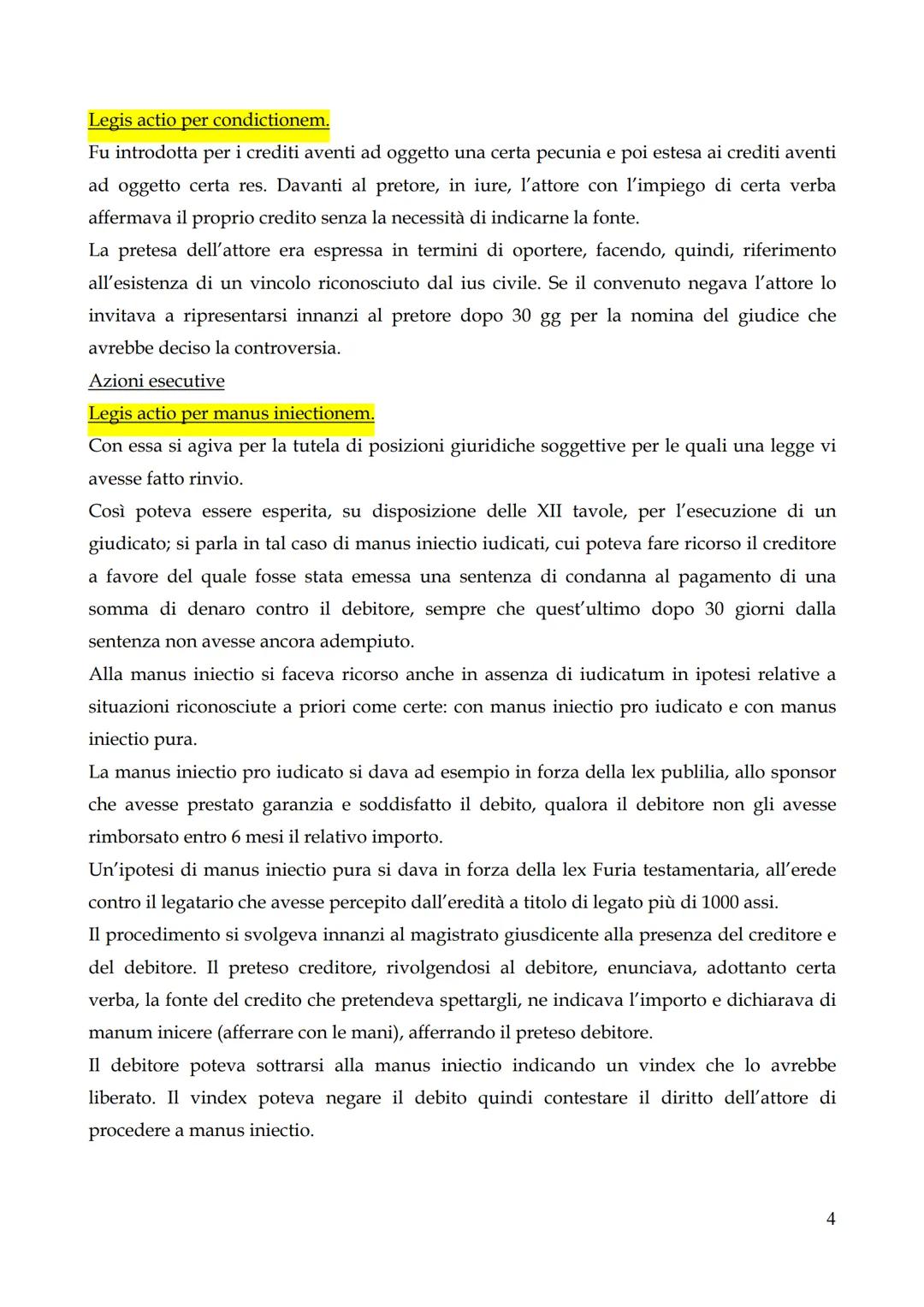 # IL PROCESSO.

Per il diritto romano il rapporto tra il diritto sostanziale e il processo era diverso; le norme
processuali erano, infatti,