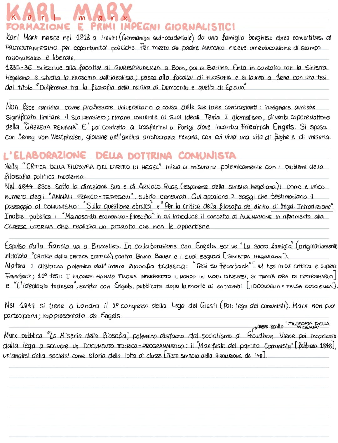 Scopri il Misticismo Logico di Marx e le sue Critiche: Riassunti e Idee Semplici