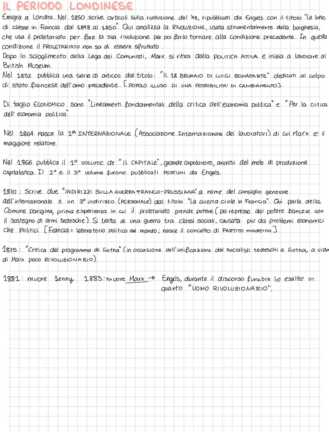 KARL MARX
FORMAZIONE E PRIMI IMPEGNI GIORNALISTICI
Karl Marx nasce nel 1818 a Treviri (Germanisa sud-occidentale) da una famiglia borghese e