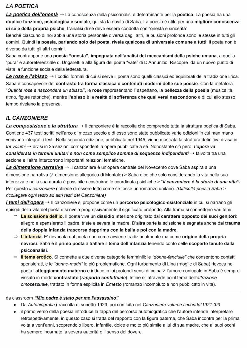 UMBERTO SABA
Scrive usando un lessico, uno stile, e una metrica fortemente legati alla tradizione MA i temi ed il punto di vista sono
aggior