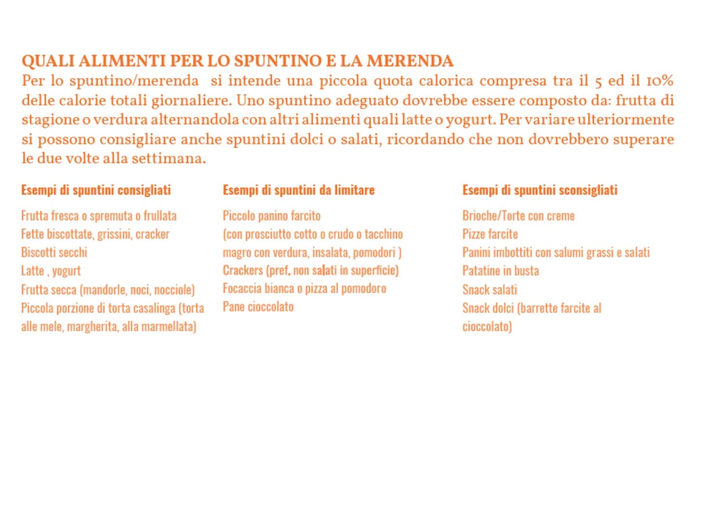 16
E' FACILE
MANGIARE BENE
SE SAI COME FARLO Comportamenti alimentari sbagliati
del ragazzi
Riducono la
colazione del mattino
Evitano o ridu