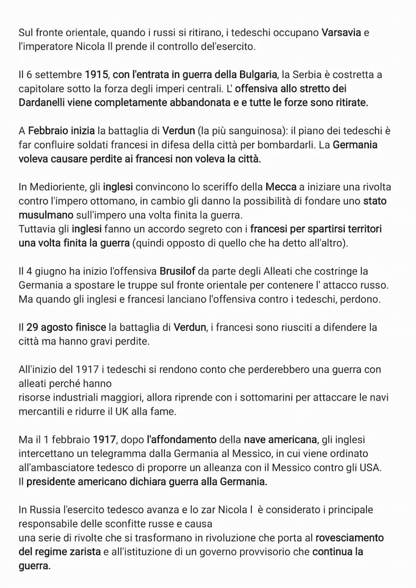 1 GUERRA MONDIALE:
28 giugno 1914:
Europa è divisa in:
Triplice Intesa: Francia, Regno Unito, Russia
Triplica Alleanza: Germania, austrounga