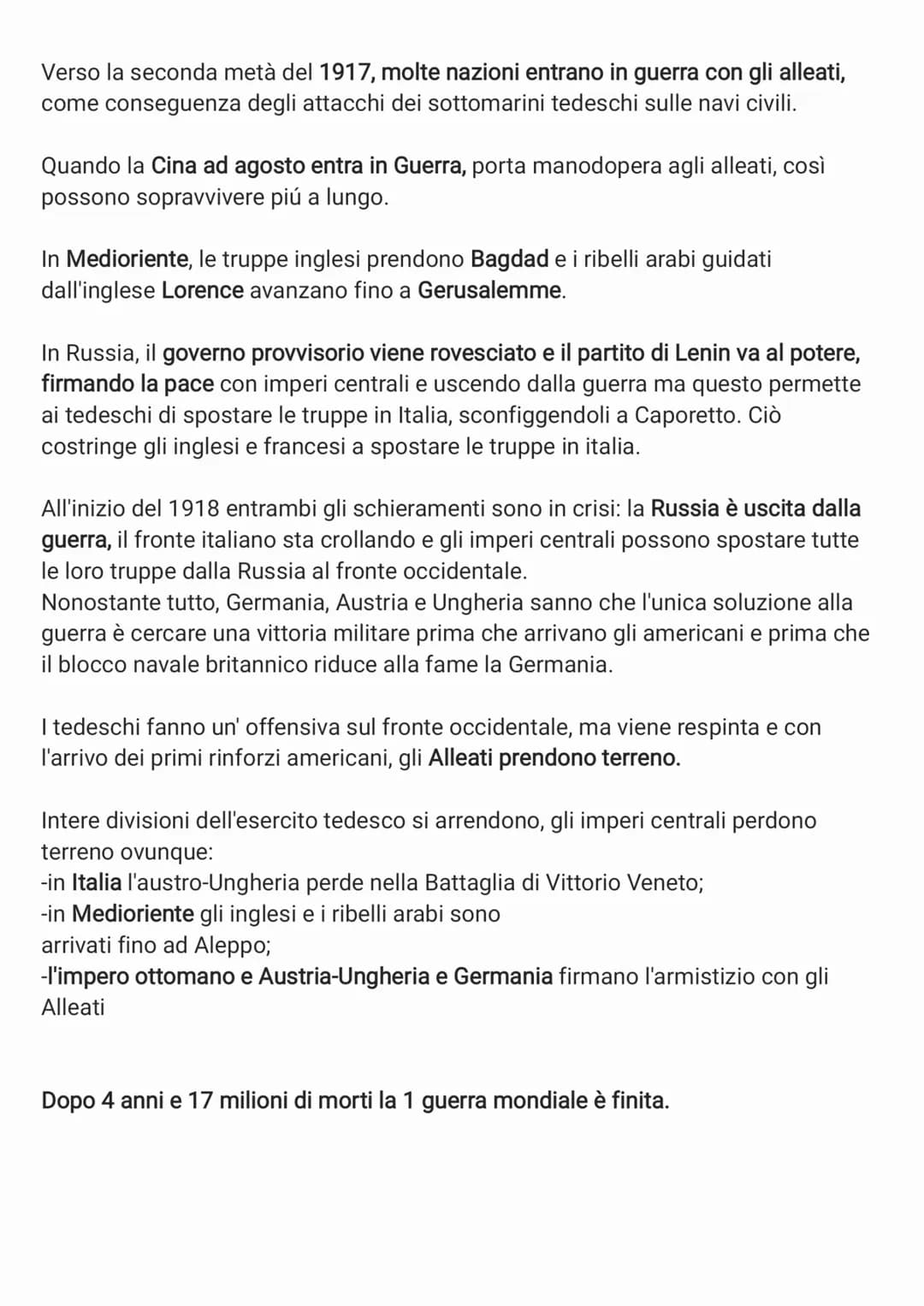 1 GUERRA MONDIALE:
28 giugno 1914:
Europa è divisa in:
Triplice Intesa: Francia, Regno Unito, Russia
Triplica Alleanza: Germania, austrounga