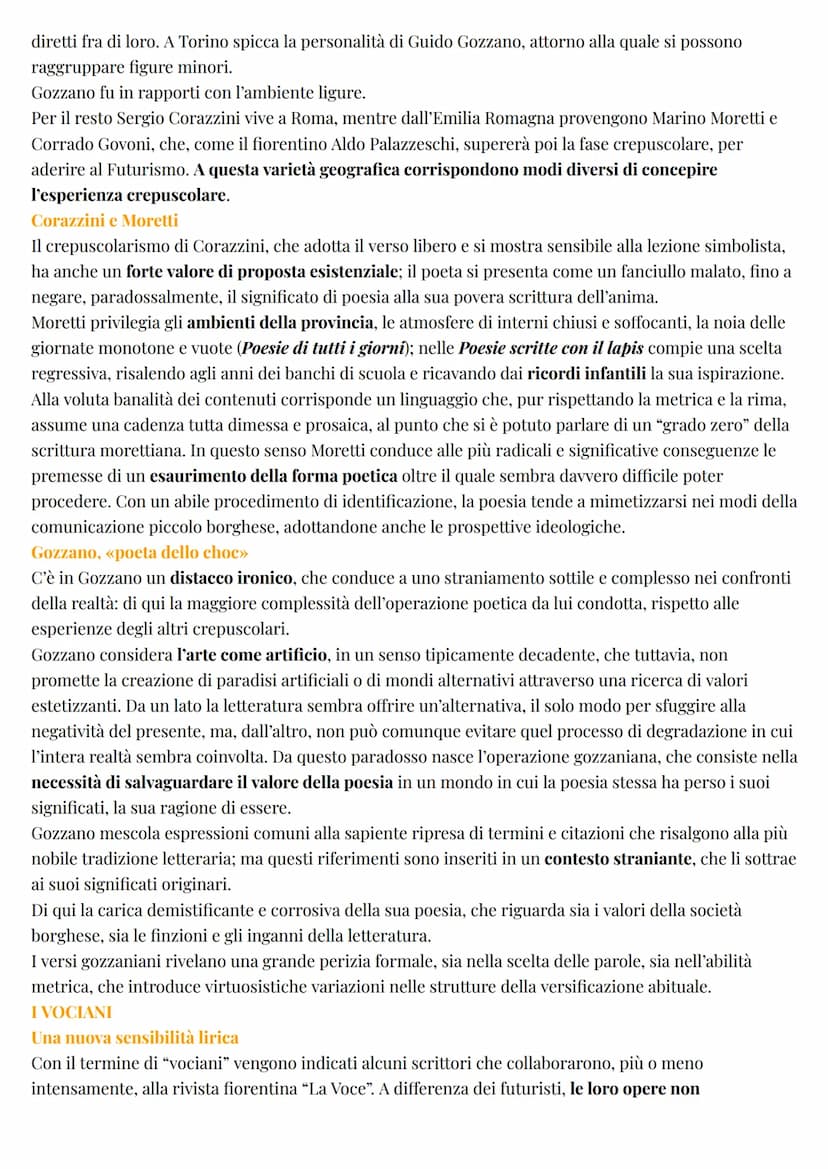 Italiano
Il primo Novecento
LA SITUAZIONE STORICA E SOCIALE IN ITALIA
Nei primi anni del Novecento il Nord dell'Italia si avvia ad un lento 
