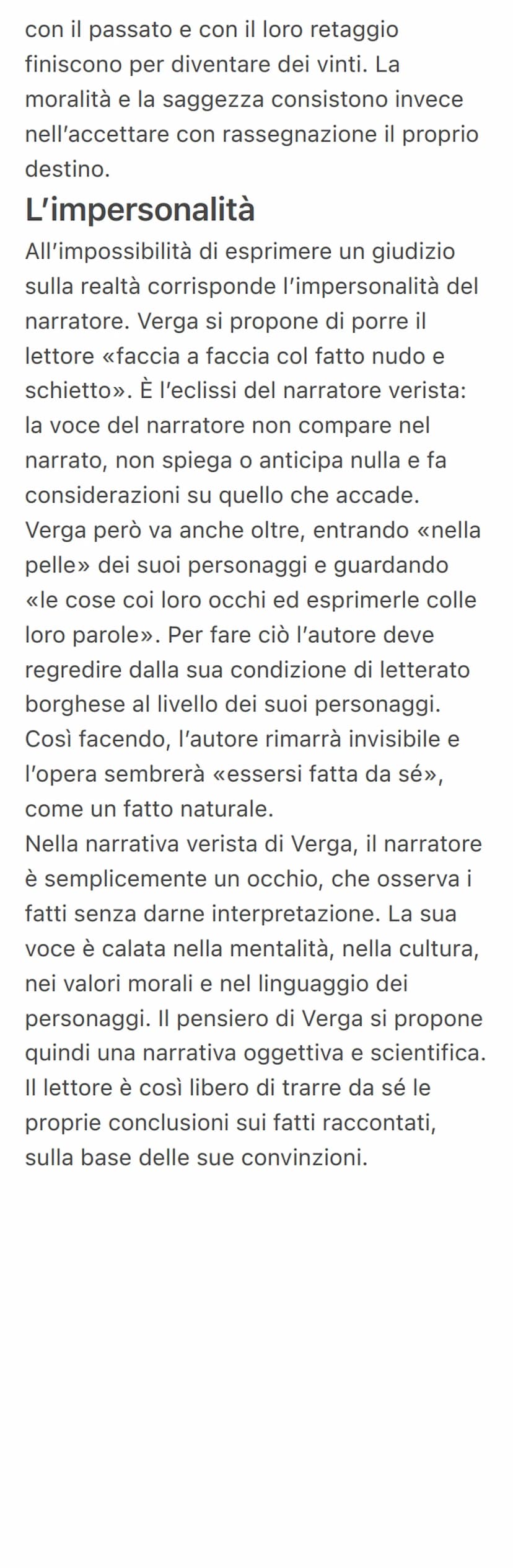 Giovanni Verga
Giovanni Verga, nato a Catania nel 1840 in
un'agiata famiglia di proprietari terrieri,
mostra presto un particolare interesse