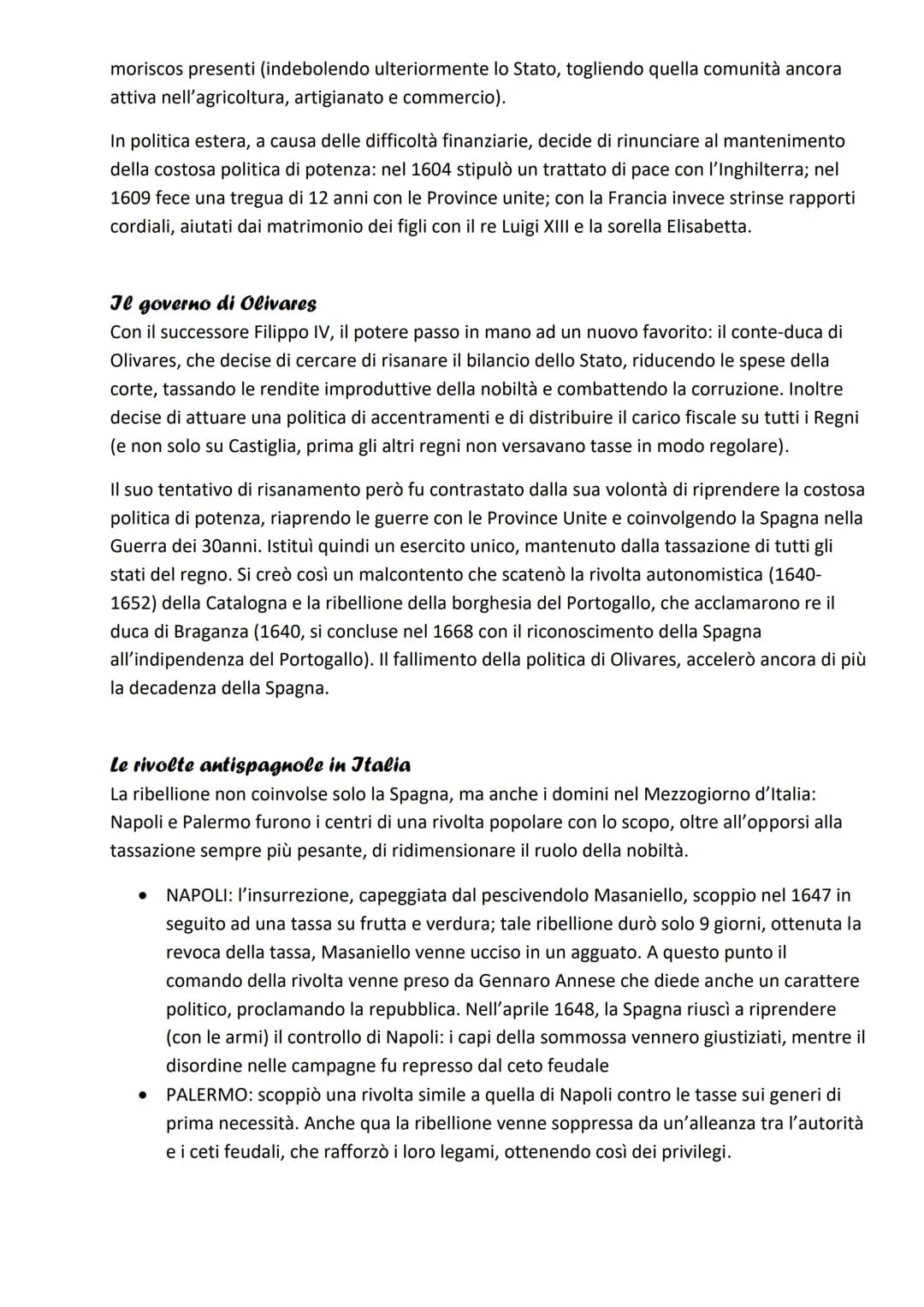 La crisi del Seicento e la Guerra dei 30 anni
CAUSE E CONSEGUENZE DELLA CRISI ECONOMICA
I meccanismi alla base della crisi
Nel XVII secolo, 