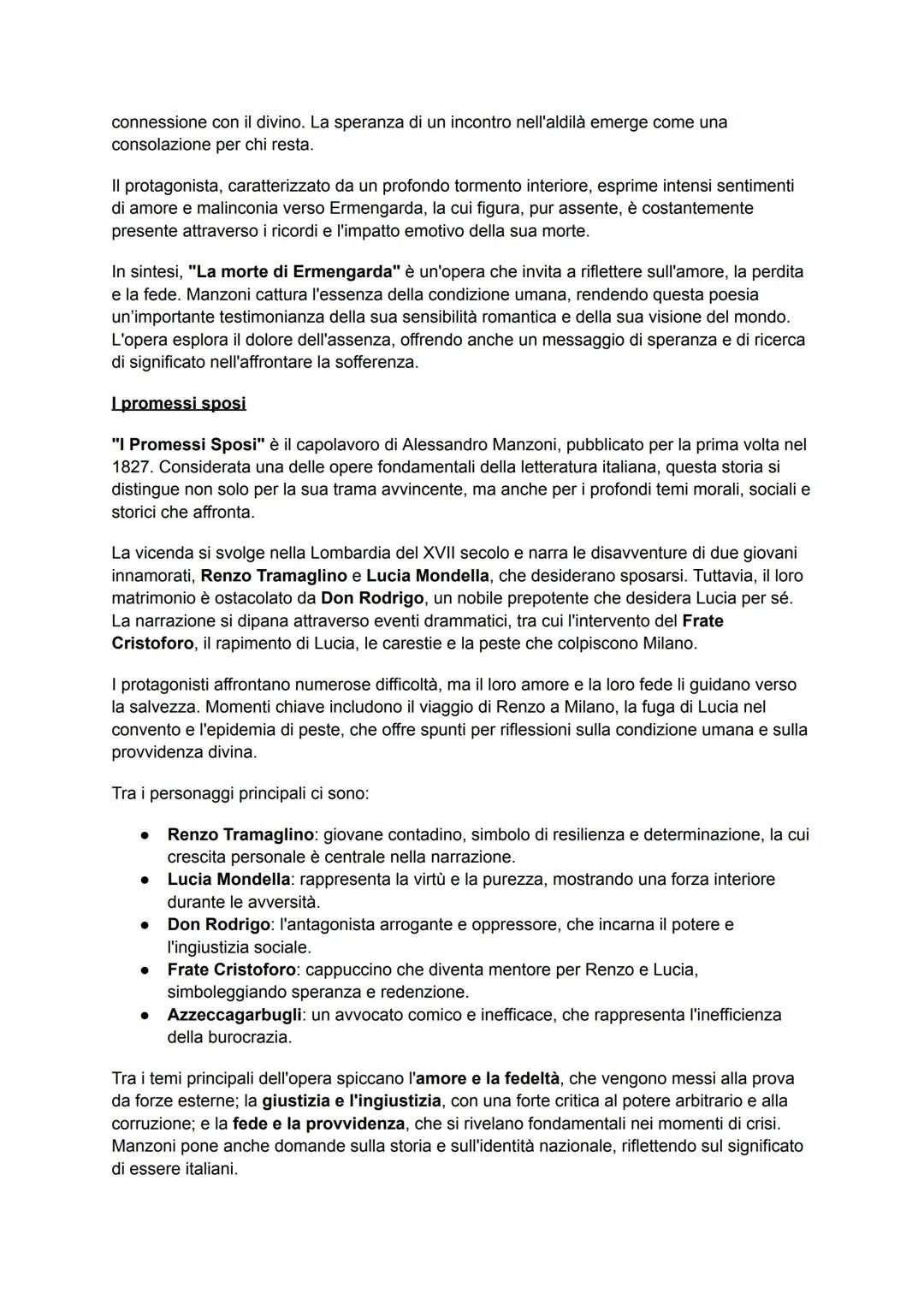 ALESSANDRO MANZONI
La vita
Alessandro Manzoni (1785-1873) è stato uno scrittore, poeta e drammaturgo italiano,
considerato uno dei maggiori 