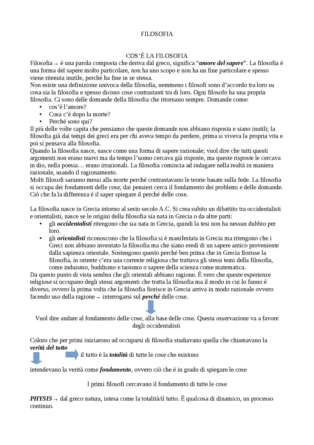 filosofi presocratici 1