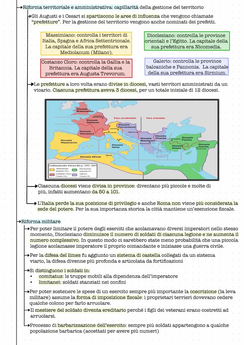 Gaio Aurelio Valerio Diocleziano (284-305)
Il più importante degli imperatori illirici, cioè originari dell'odierna Albania
Ascesa al potere