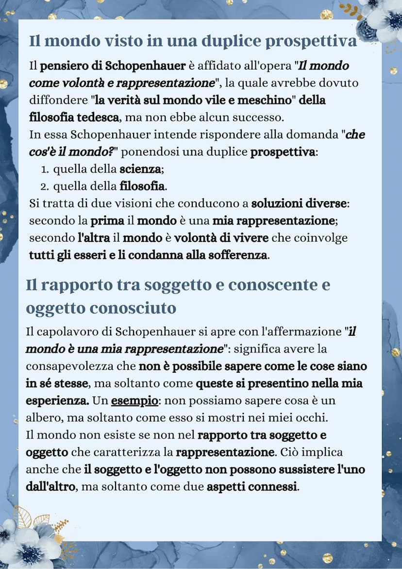 Arthur
Schopenhauer
Vita
Arthur Schopenhauer nacque a Danzica nel 1788, da una ricca
famiglia borghese. Il padre era un mercante abile e
int