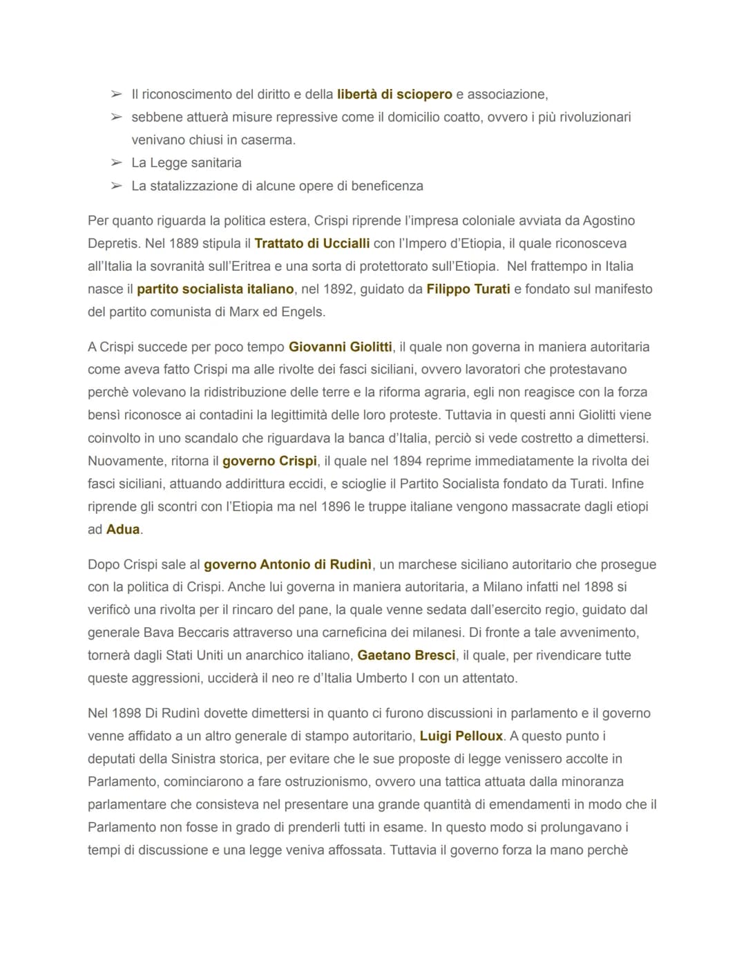 Tendenze politiche e figure principali
Il Risorgimento è il periodo di storia che va dai moti del 1820-21 e si conclude con l'unificazione
d