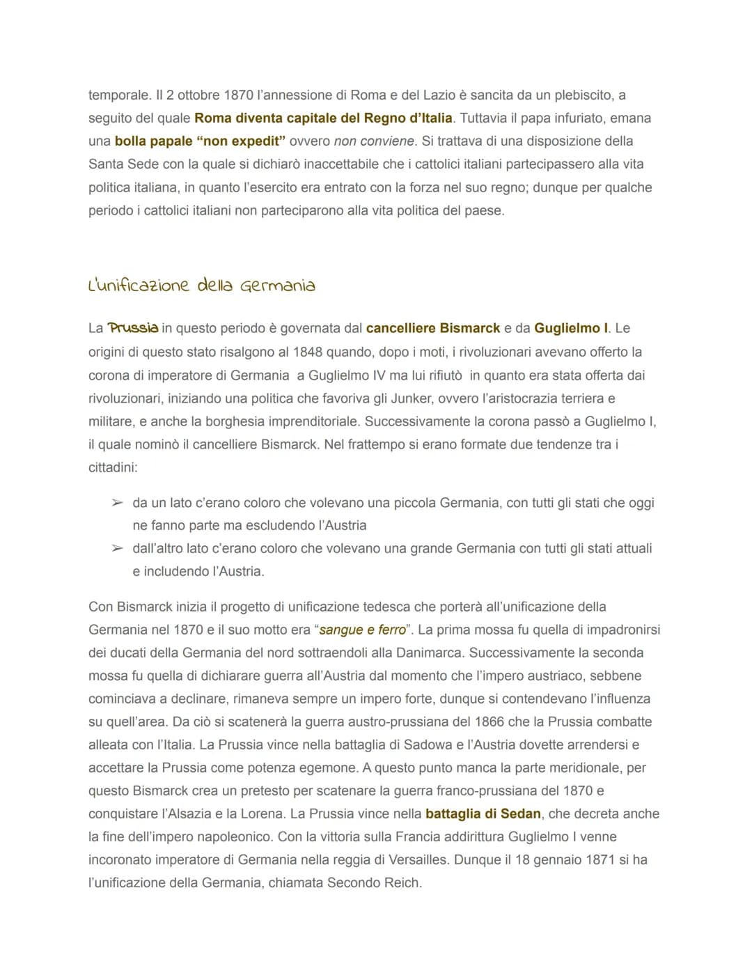 Tendenze politiche e figure principali
Il Risorgimento è il periodo di storia che va dai moti del 1820-21 e si conclude con l'unificazione
d