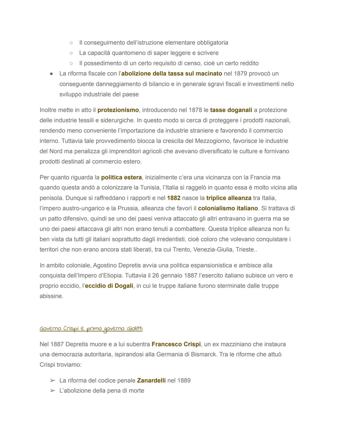 Tendenze politiche e figure principali
Il Risorgimento è il periodo di storia che va dai moti del 1820-21 e si conclude con l'unificazione
d