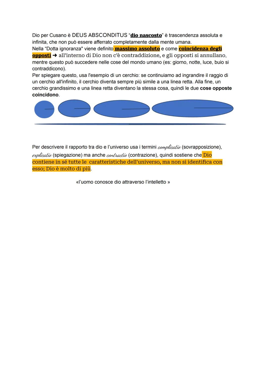 # NICOLÒ CUSANO (1400 Germania-1464 a Todi
in Umbria)

La filosofia di **NICOLÒ CUSANO** è ispirata alla *Devotio Moderna* → essere
**intere