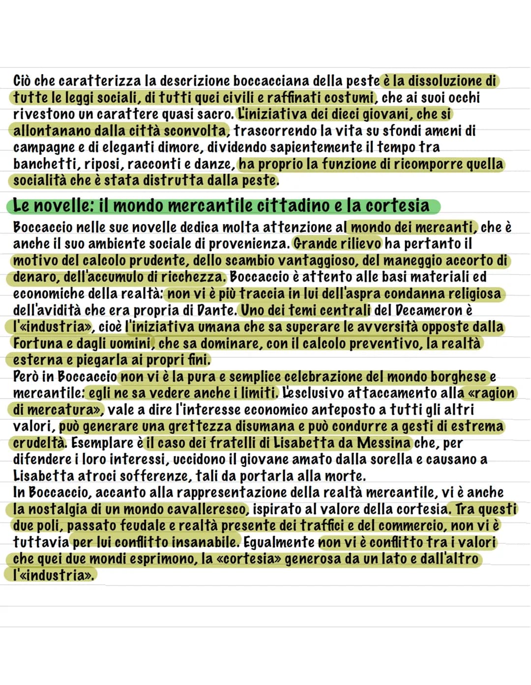 Giovanni Boccaccio
Nacque nel 1313 a Certaldo. Fu avviato ai primi studi a
Firenze. Nel 1327 il padre si recò a Napoli in qualità di
socio d