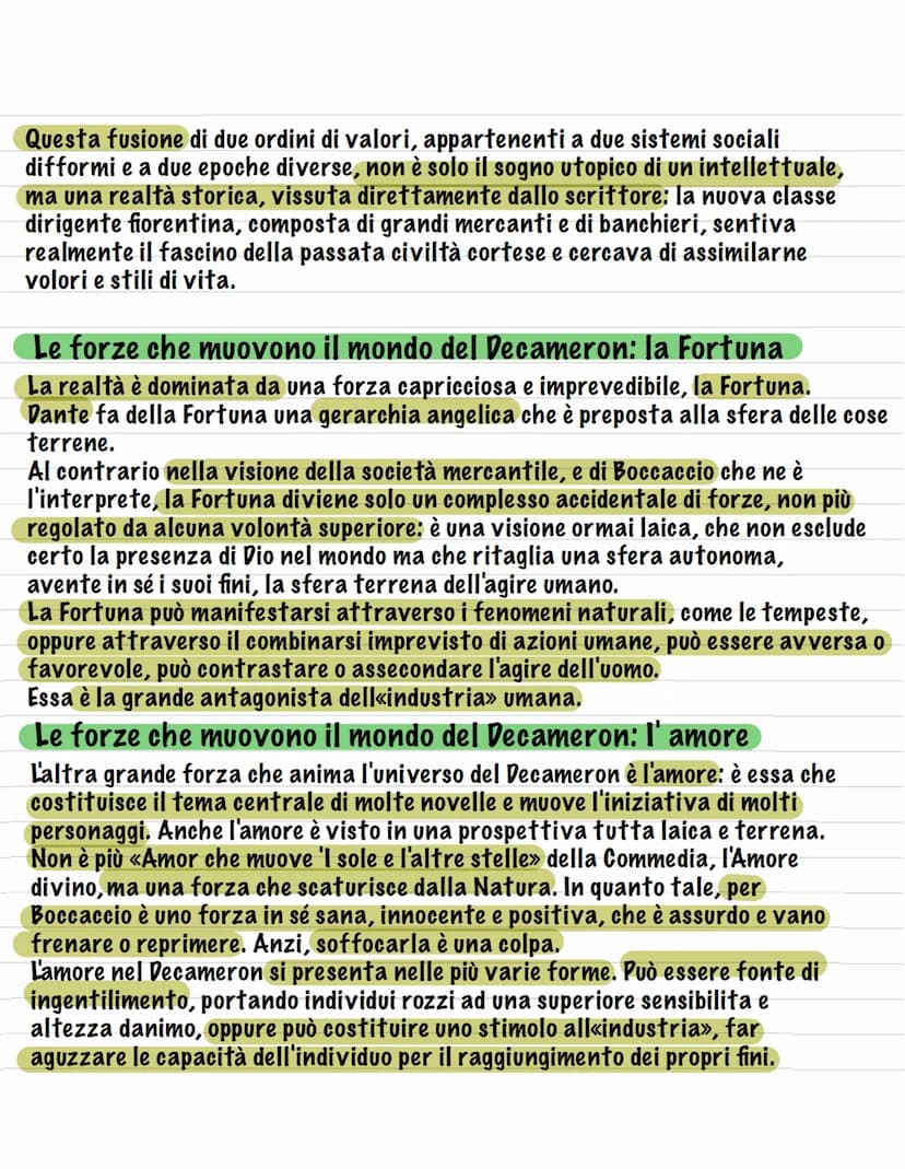 Giovanni Boccaccio
Nacque nel 1313 a Certaldo. Fu avviato ai primi studi a
Firenze. Nel 1327 il padre si recò a Napoli in qualità di
socio d