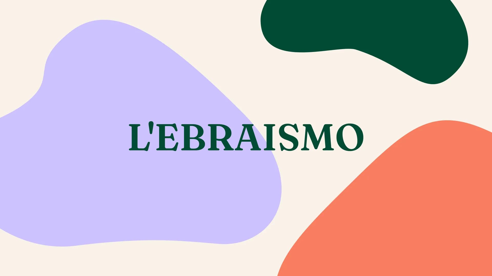 L'EBRAISMO LA MENORAH
E' una parola che indica il candeliere
a sette braccia. Esso si trovava nel
santuario costruito da Mosè ed era
aliment
