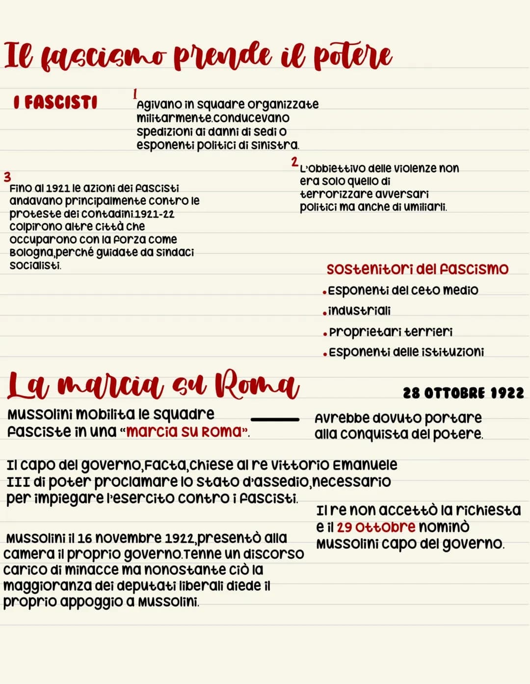 Il fascismo
∙Dopoguerra
senso di delusione per gli
esiti del conflitto.
Vittoria mutilata
L'Italia pur rientrando tra le nazioni vincitrici

