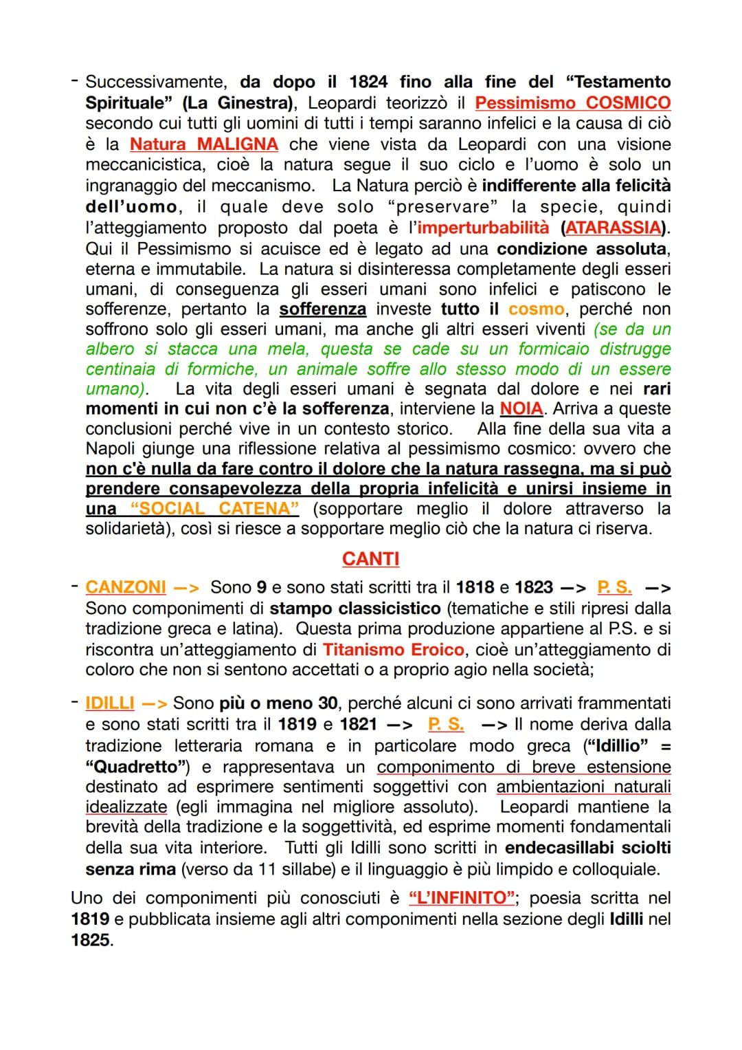 
<p>Giacomo Leopardi è considerato uno dei più grandi autori dell'800 grazie al suo pensiero rivoluzionario nell'ambito letterario e filosof