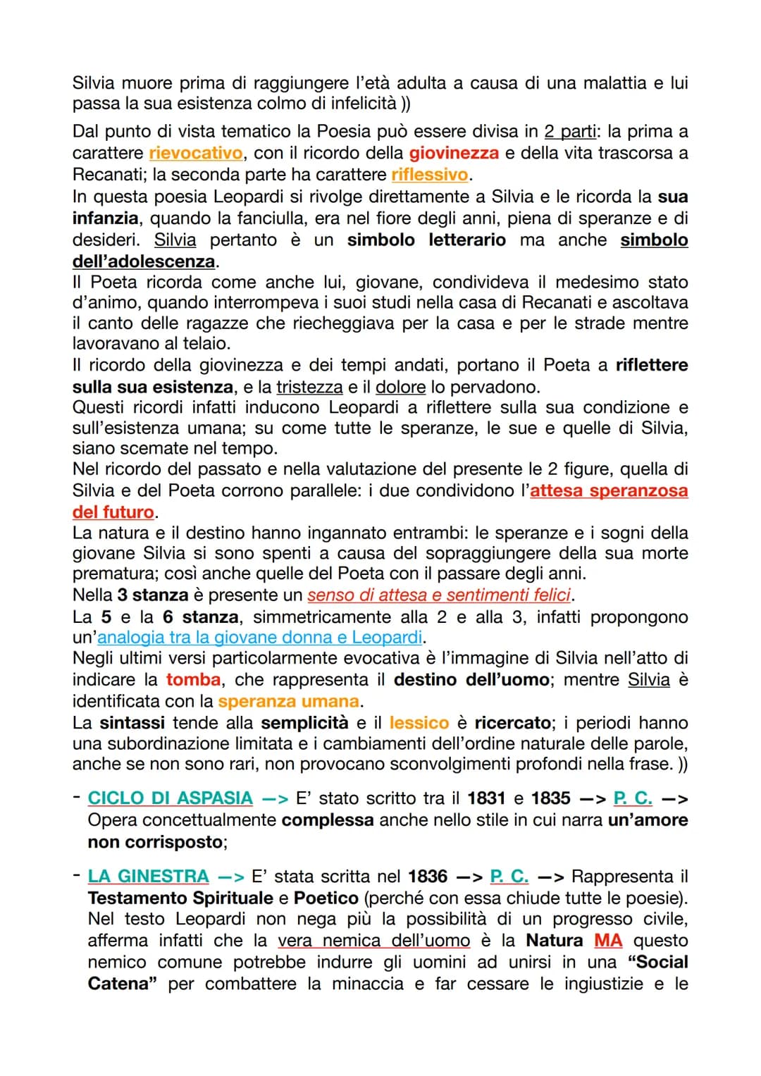 
<p>Giacomo Leopardi è considerato uno dei più grandi autori dell'800 grazie al suo pensiero rivoluzionario nell'ambito letterario e filosof