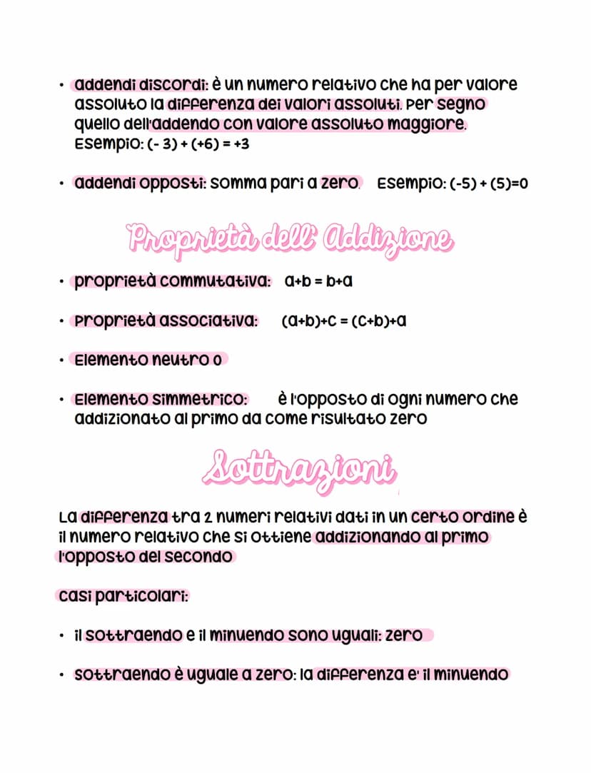 Inument relativi
I
I numeri relativi sono i numeri positivi, negativi e lo o.
POSSiamo raggrupparli in insiemi numerici
Insieme numeri inter