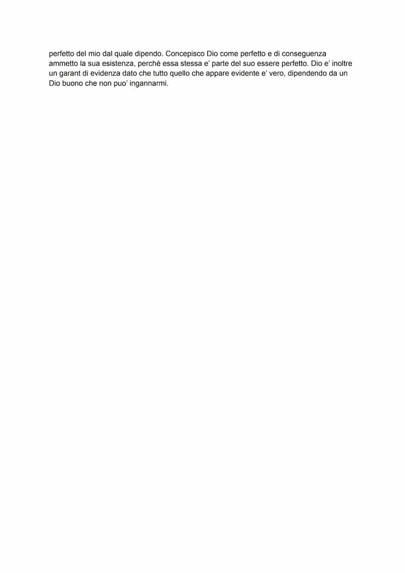 
<p>Il filosofo Cartesio asserisce di non aver acquisito alcun criterio sicuro per distinguere il vero dal falso, pertanto il metodo che ric