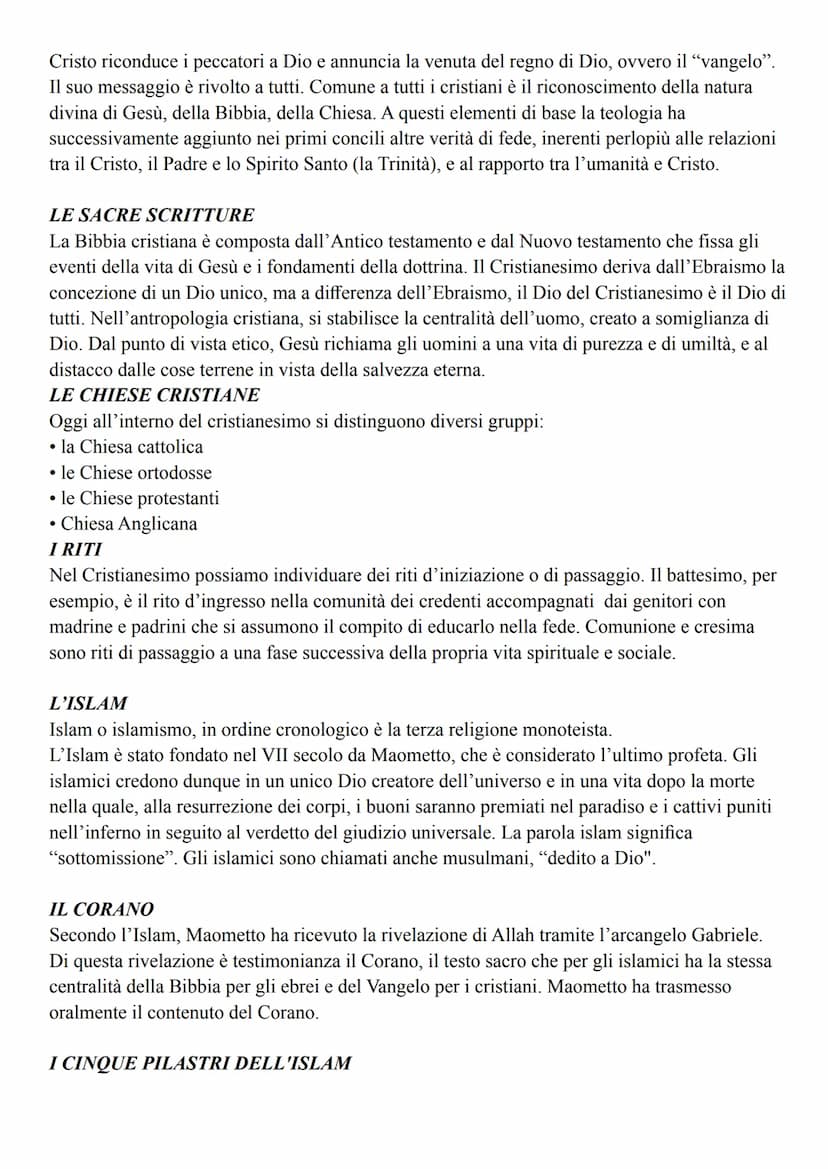 SOPRANNATURALE, MAGIA E RELIGIONE
La magia è legata al mondo arcaico, mentre la religione riguarda anche l'uomo contemporaneo
in qualunque p
