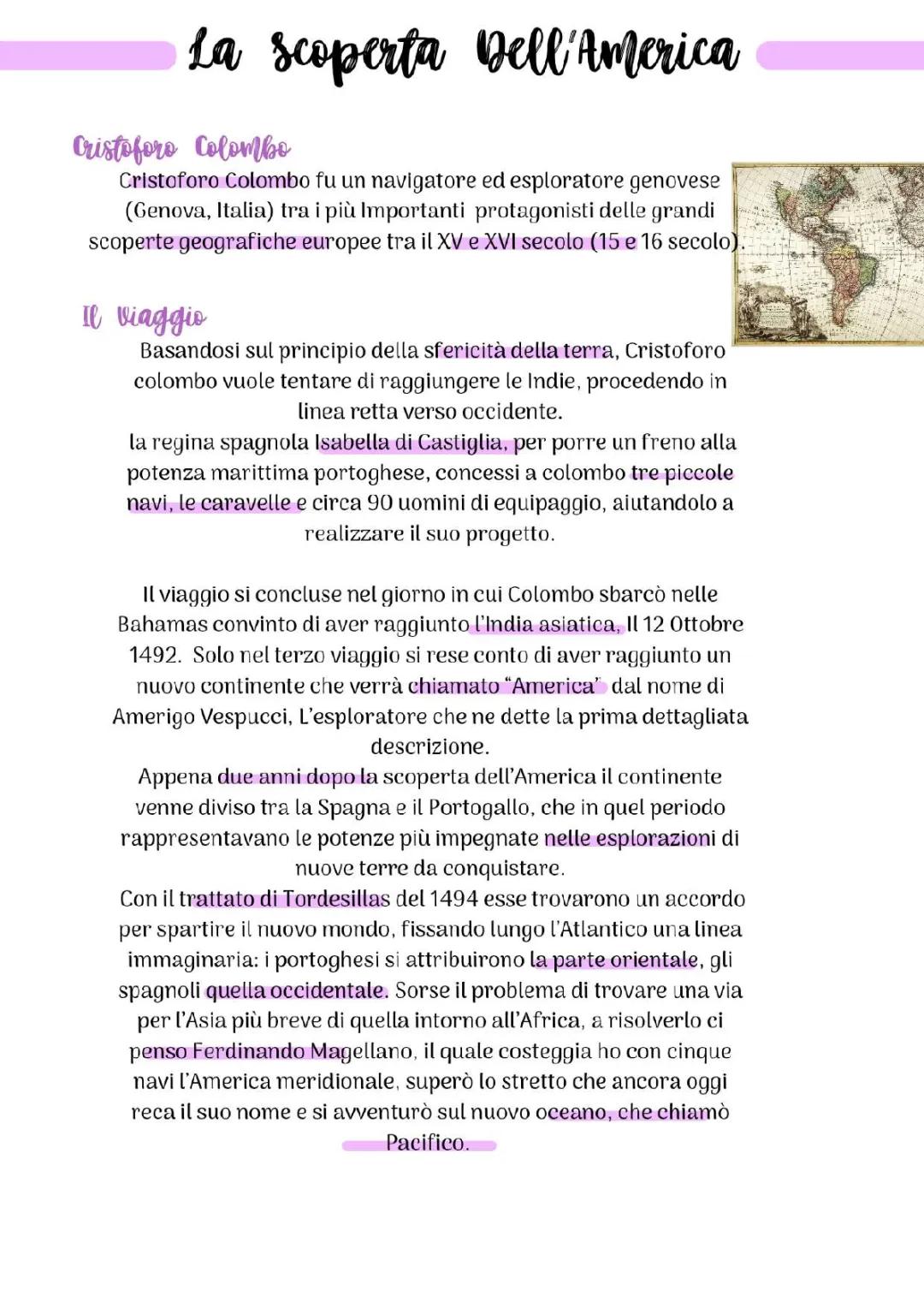 La Scoperta dell'America