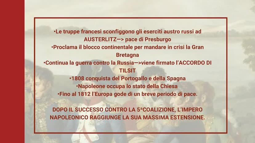 NAPOLEONE BONAPARTE
UNO DEI PIU GRANDI STRATEGHI DI TUTTI I TEMPI Con la conclusione della fase termidoriana ebbe
inizio una nuova stagione 