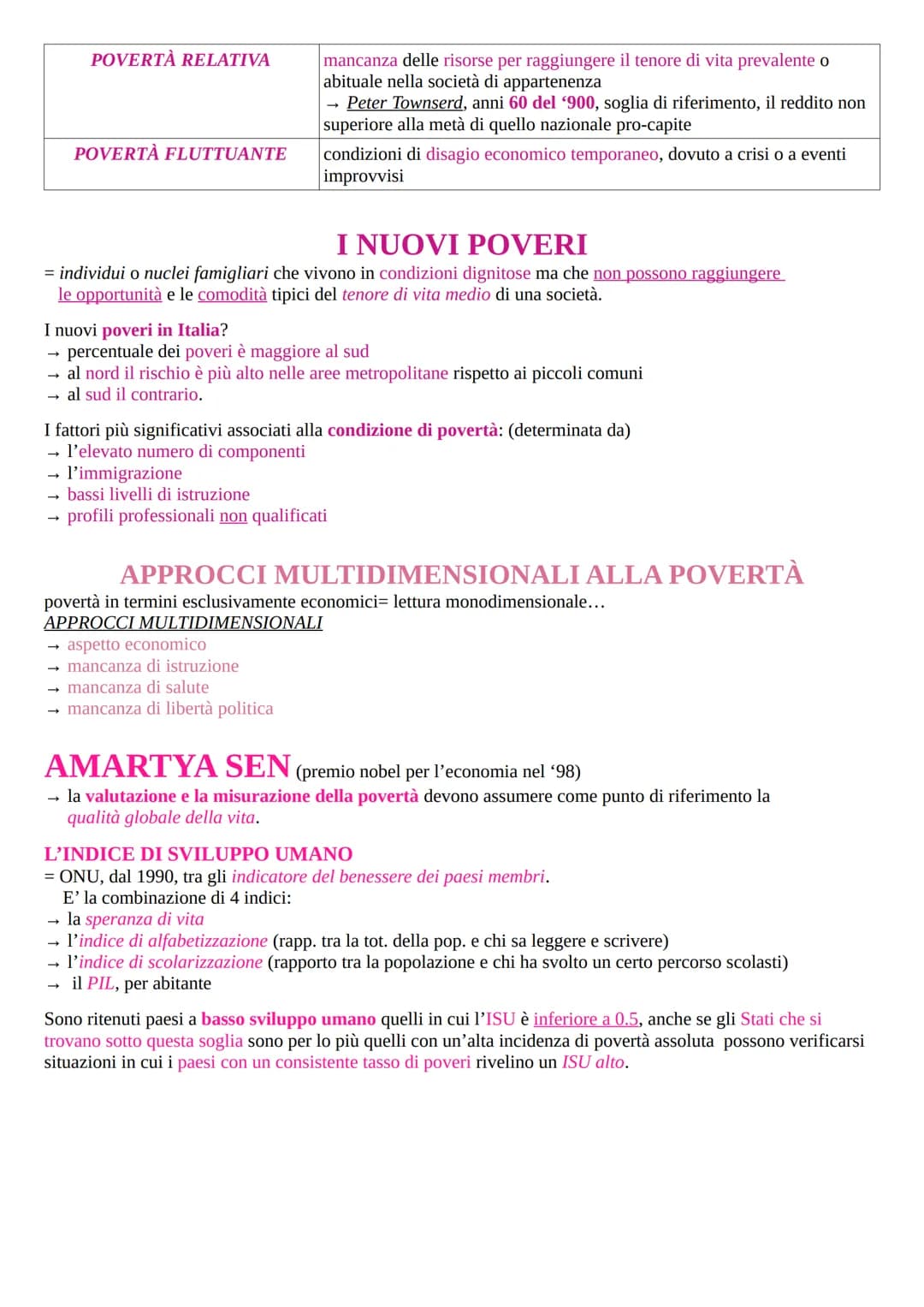 LA SOCIETÀ:
STRATIFICAZIONE E DISUGUAGLIANZE
STRATIFICAZIONE SOCIALE =
Presenza nella società di una serie di livelli che si differenziano p