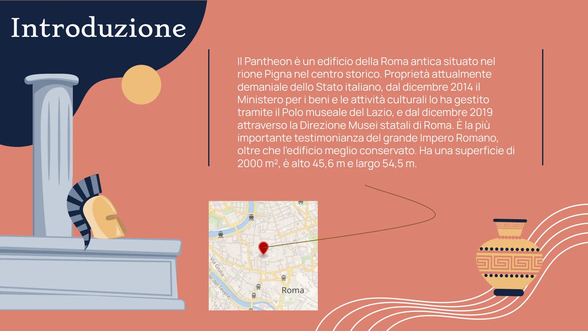 Il Pantheon
di Roma
Lukrezia Ferrazzuolo, Diana Mircescu e
Matilde Venturi
BUBBBB
TUU
M'AGRIPPA L·F·COS TERTIVM FECIT
www Indice dei contenu