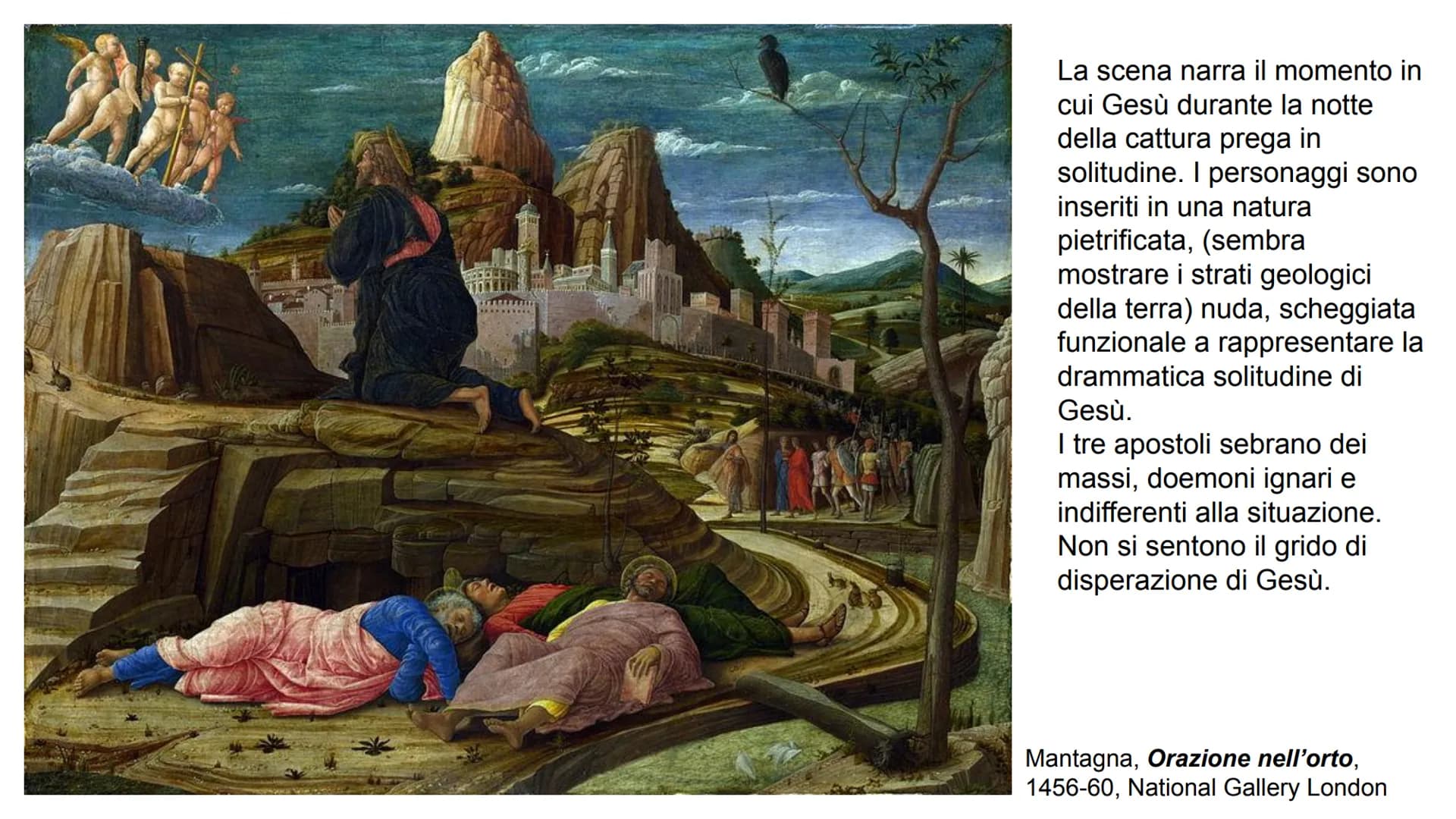 ●
●
●
Andrea Mantegna
1431-1506
Formazione presso la bottega di F. Squarcione (artista molto
discusso e appassionato arte antica), per sfrut